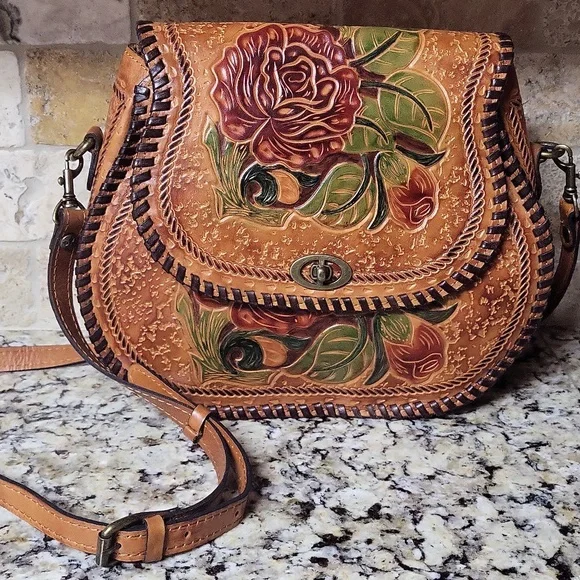 Patricia nash arezzo saddle bag store